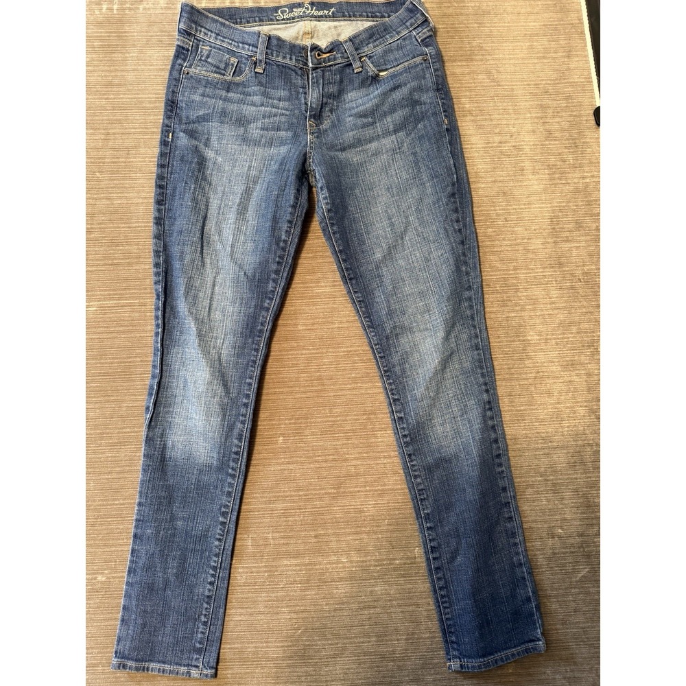 Old Navy Jeans The Sweetheart Blue Denim Stretch Size 4 Regular